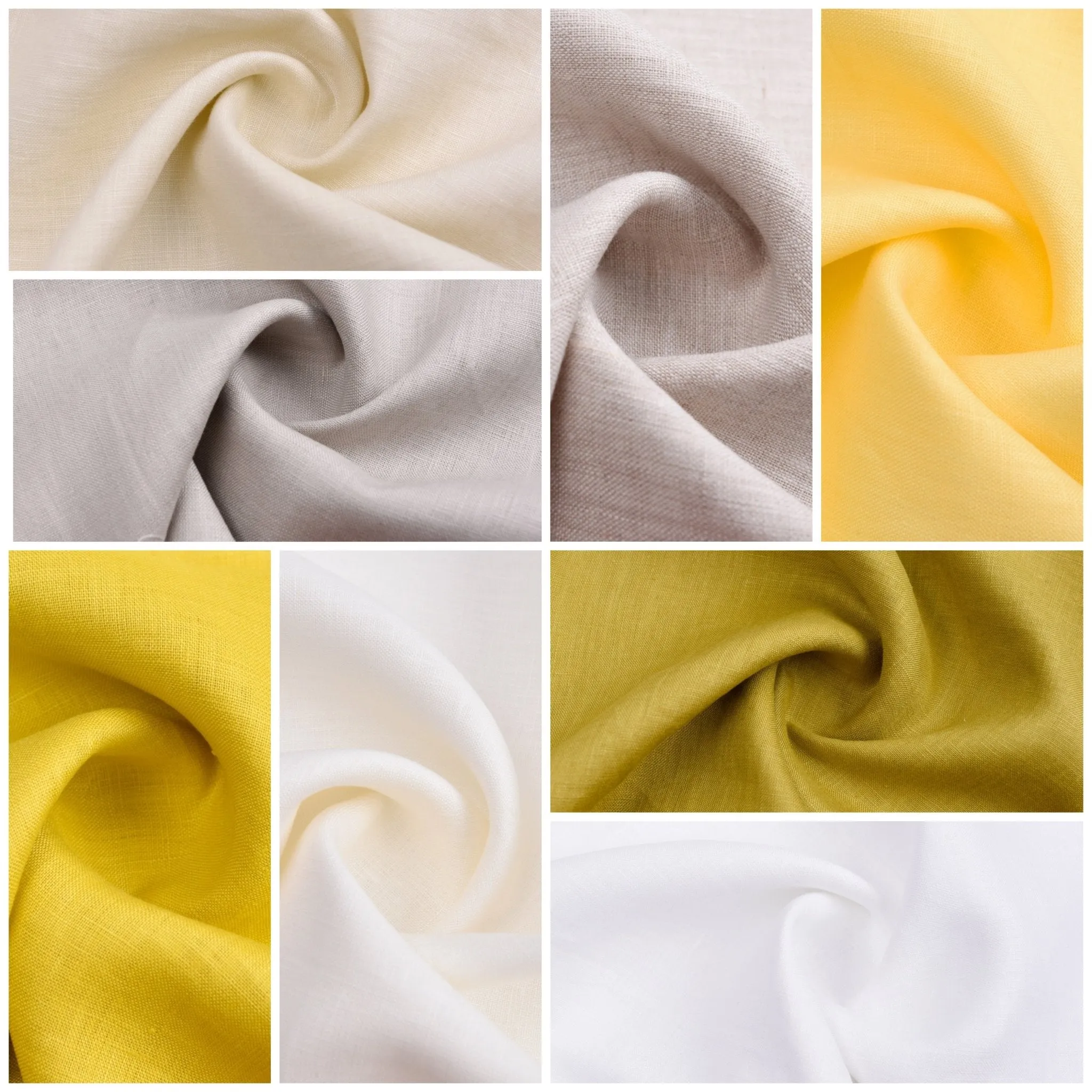 100% Pure  Linen Stone Washed Fabric