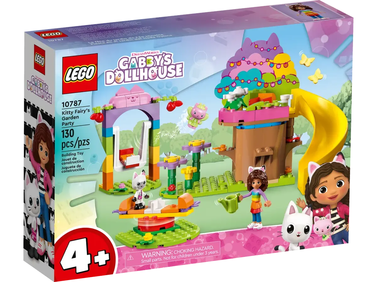 10787 LEGO GABBYS DOLLHOUSE KITTY FAIRYS GARDEN PARTY