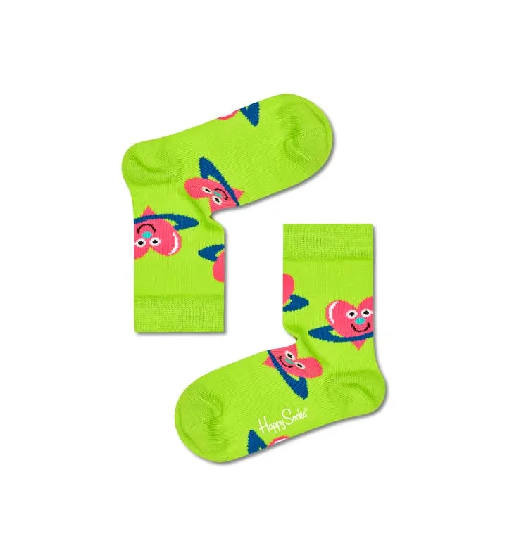 3-Pack Kids Hearts and Stars Socks Gift Set