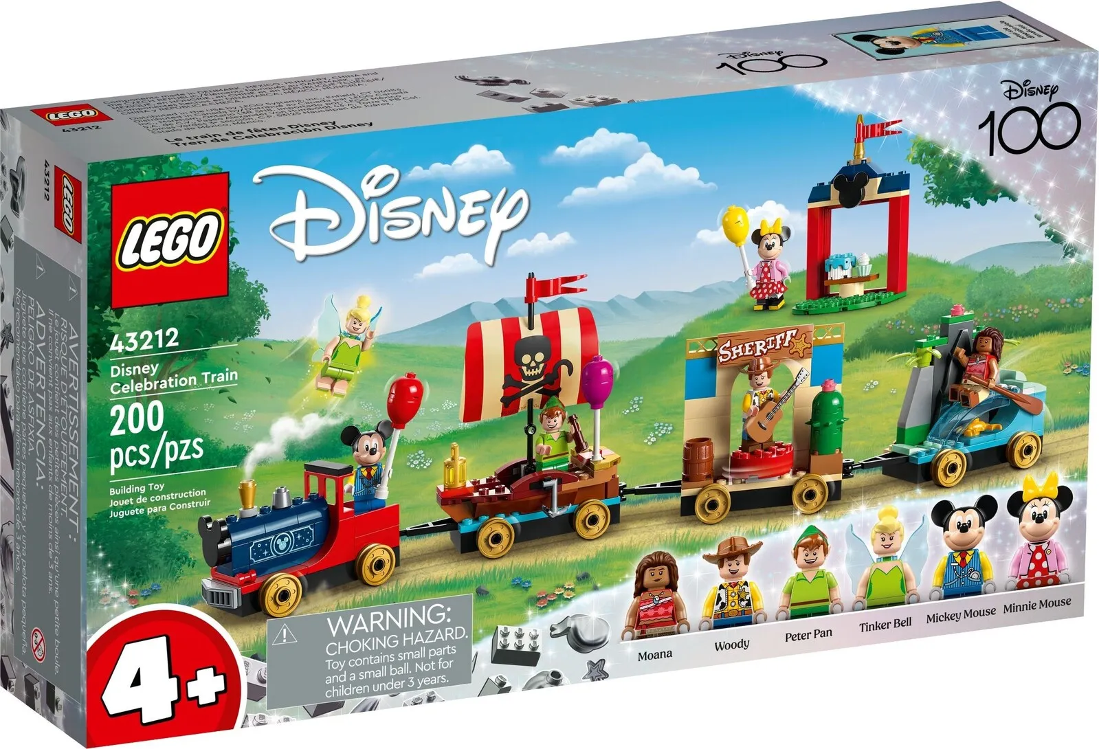 43212 LEGO DISNEY 100 CELEBRATION TRAIN