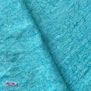 54" Batik Linen - Violetta - Soft Mint