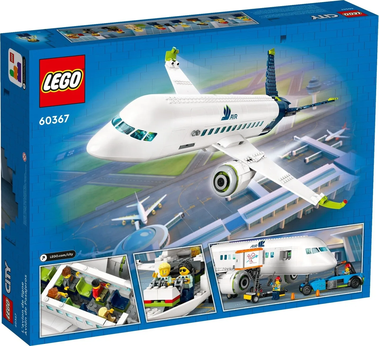 60367 LEGO CITY PASSENGER AIRPLANE