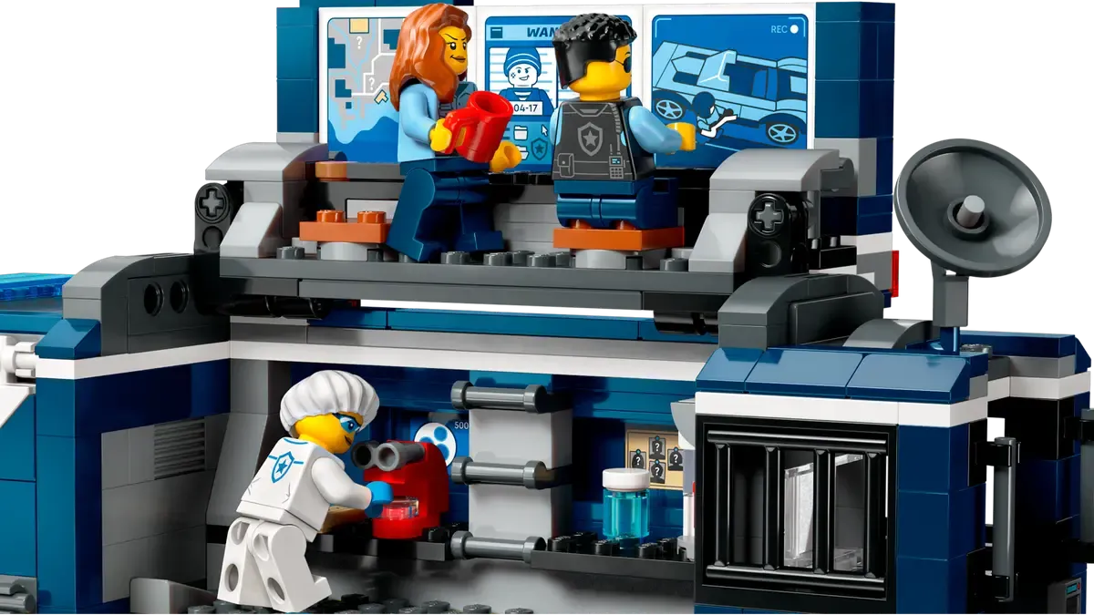 60418 LEGO CITY POLICE MOBILE CRIME LAB TRUCK