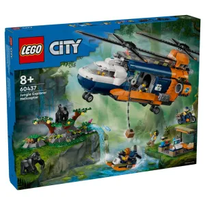 60437 LEGO CITY JUNGLE EXPLORER HELICOPTER AT BASE CAMP