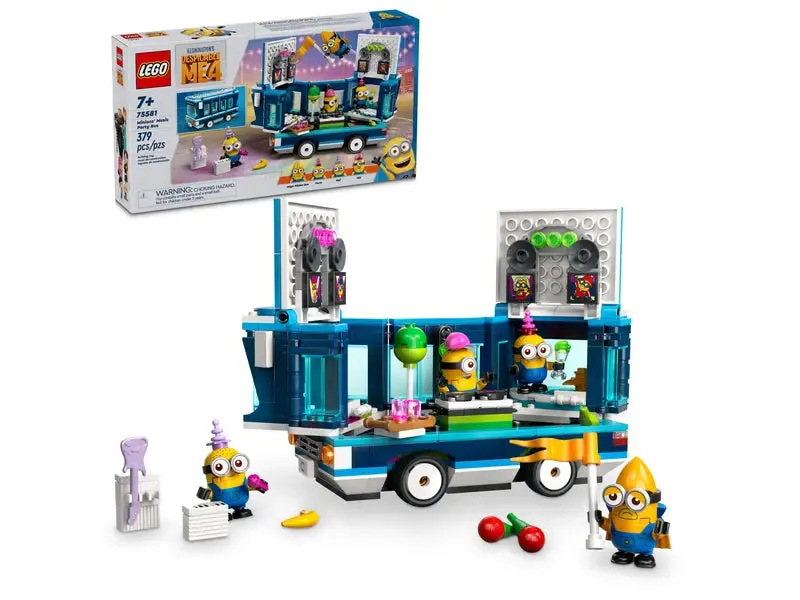 75581 LEGO Despicable Me 4 Minions' Music Party Bus