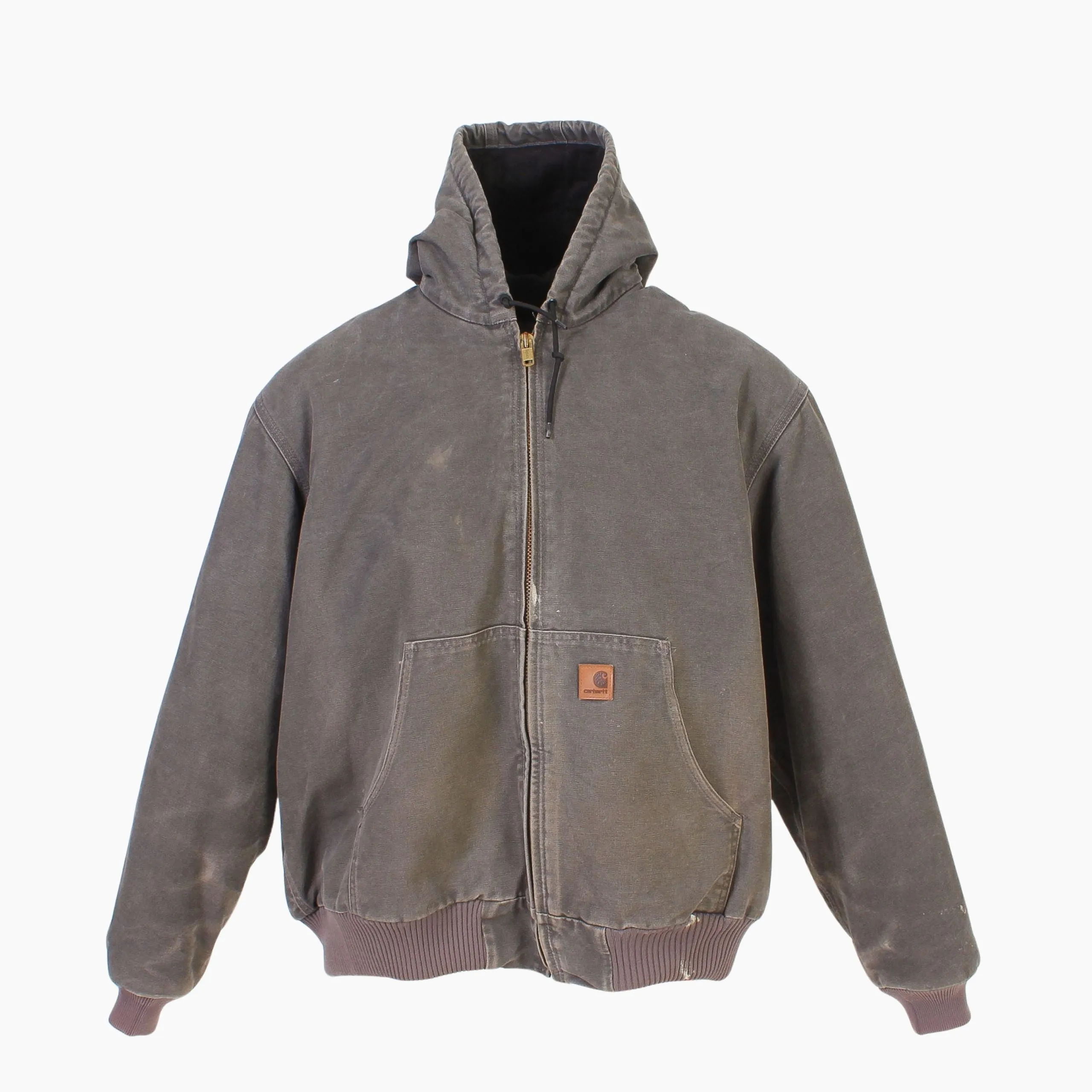 Active Hooded Jacket - Washed Charcoal