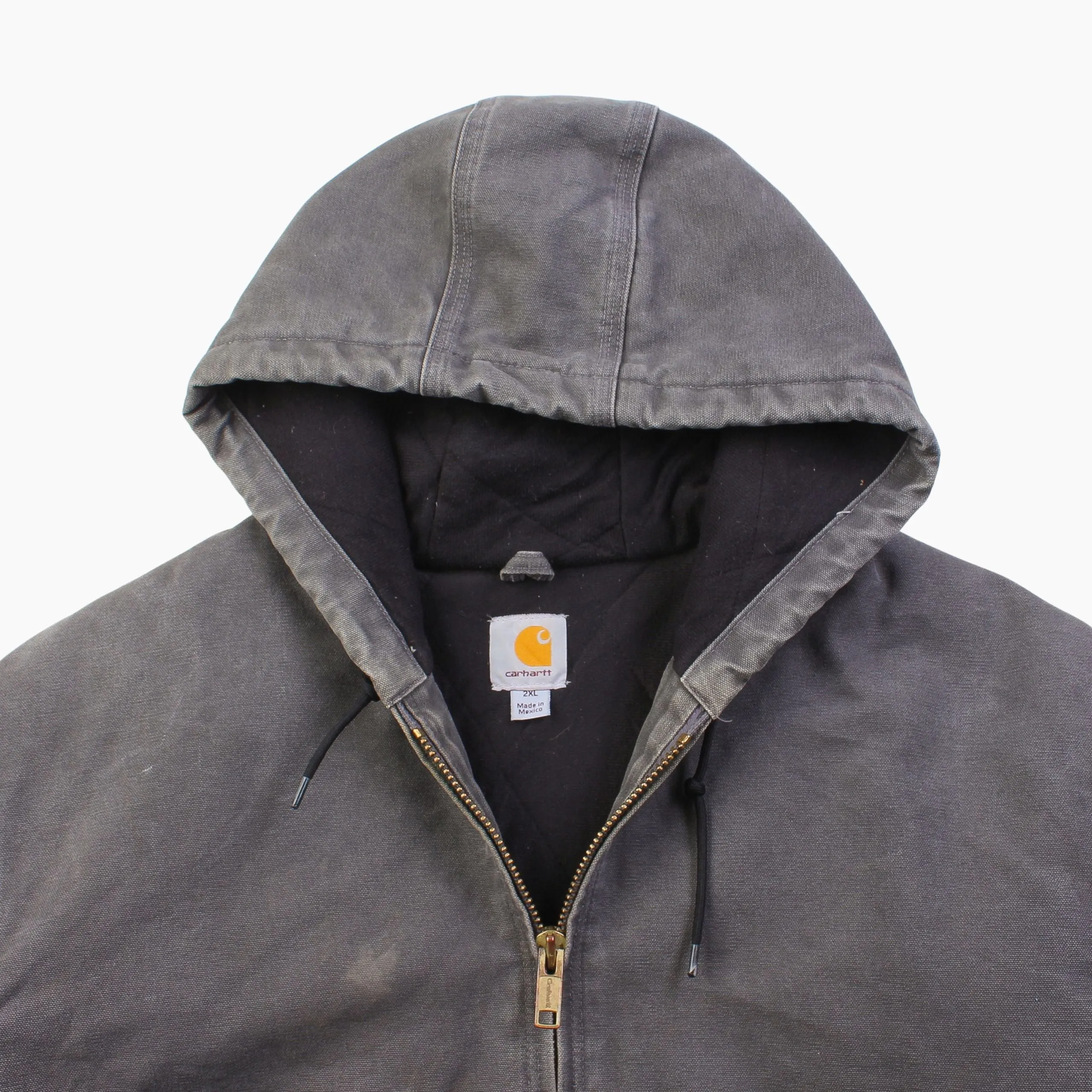 Active Hooded Jacket - Washed Charcoal