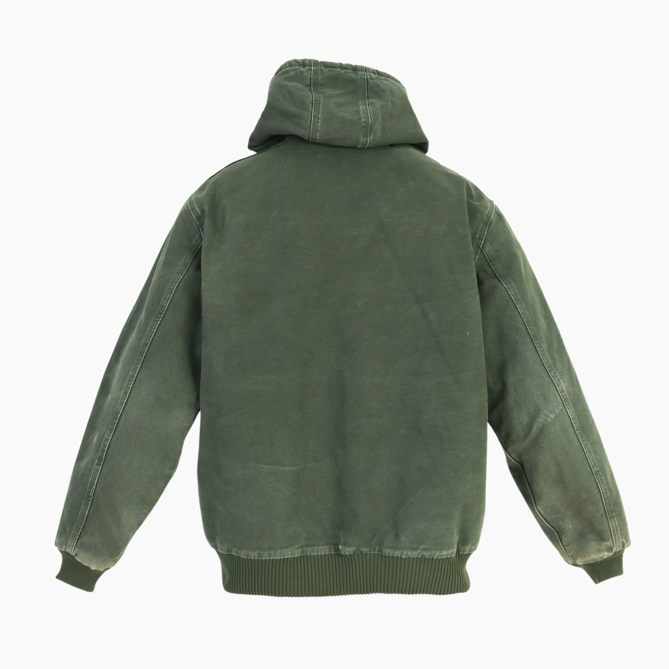 Active Hooded Jacket - Washed Green