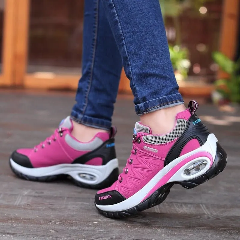 Air Cushion Athletic Walking Shoes - Comfortable, Breathable, Height-Increasing