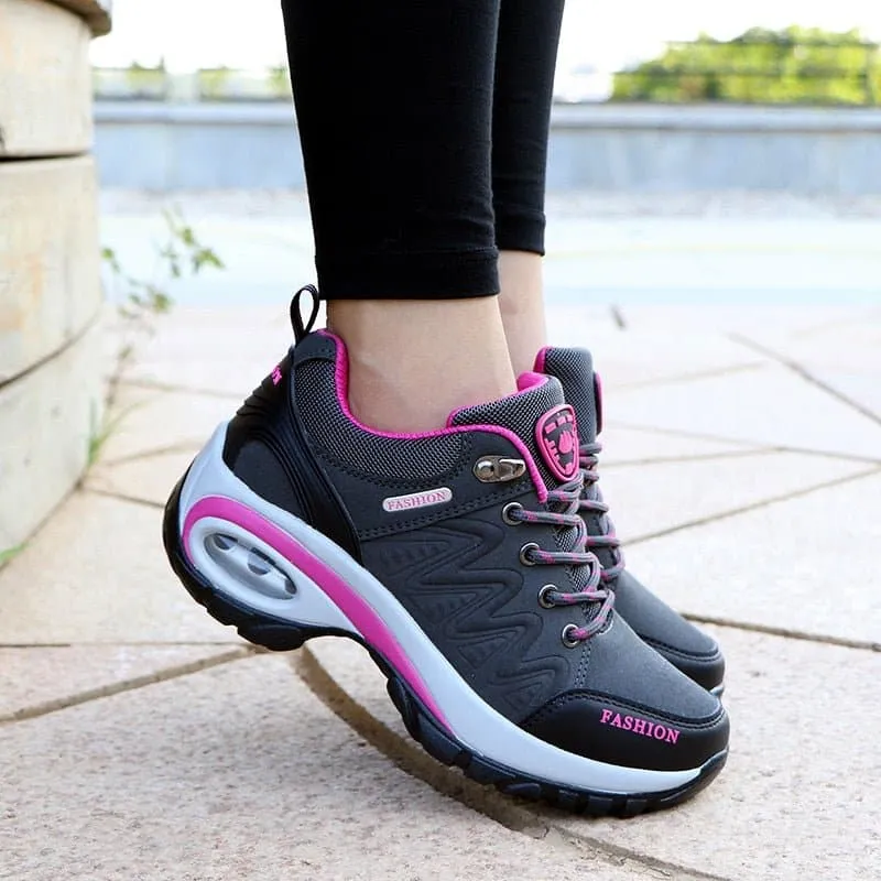 Air Cushion Athletic Walking Shoes - Comfortable, Breathable, Height-Increasing