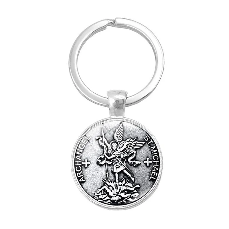 Archangel Michael - Seal Symbols Keychain