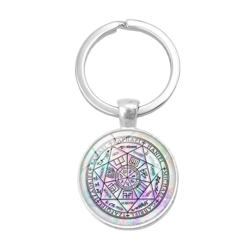 Archangel Michael - Seal Symbols Keychain