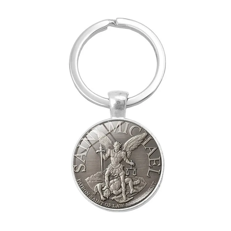 Archangel Michael - Seal Symbols Keychain