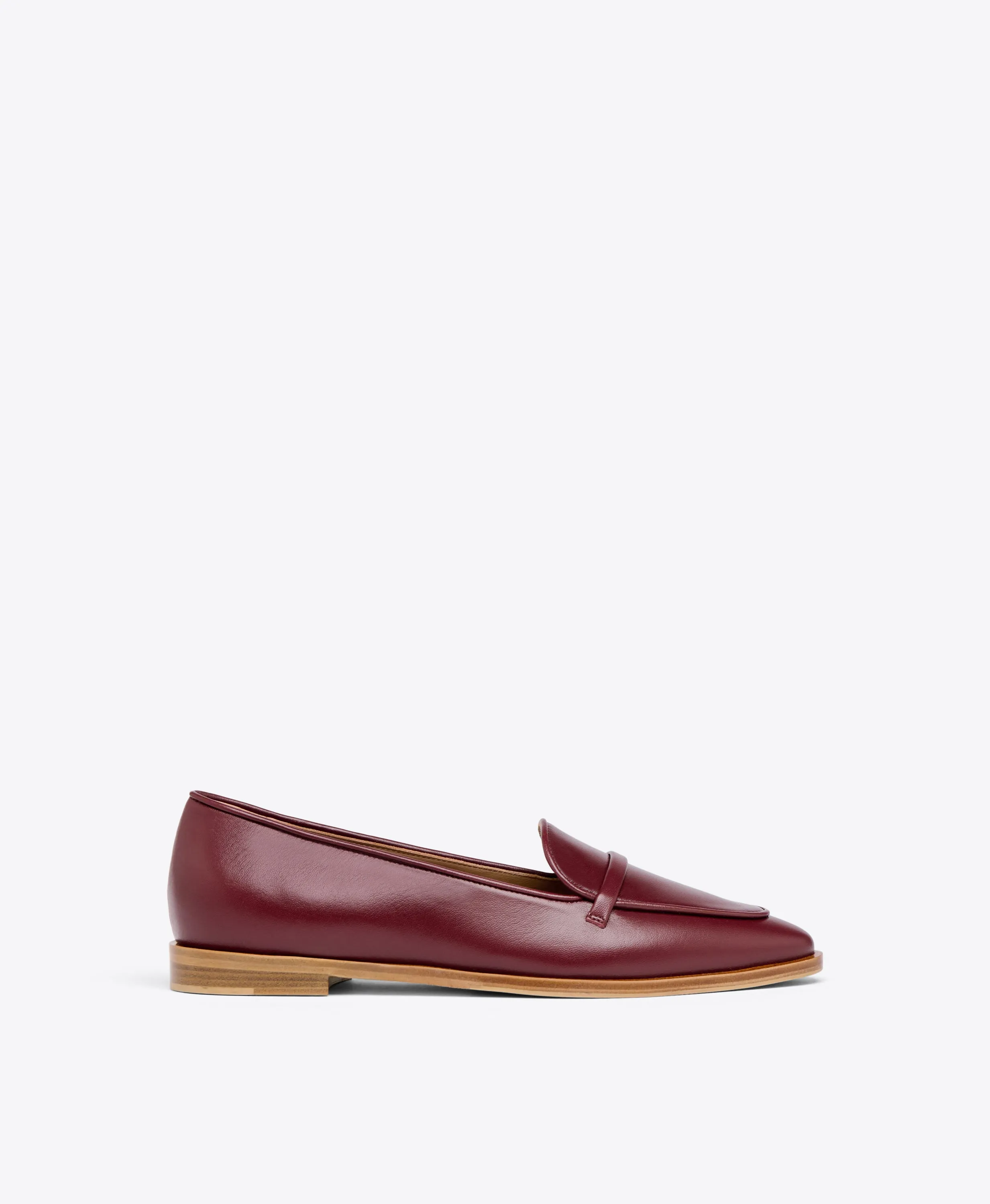 Barry Red Leather Loafers