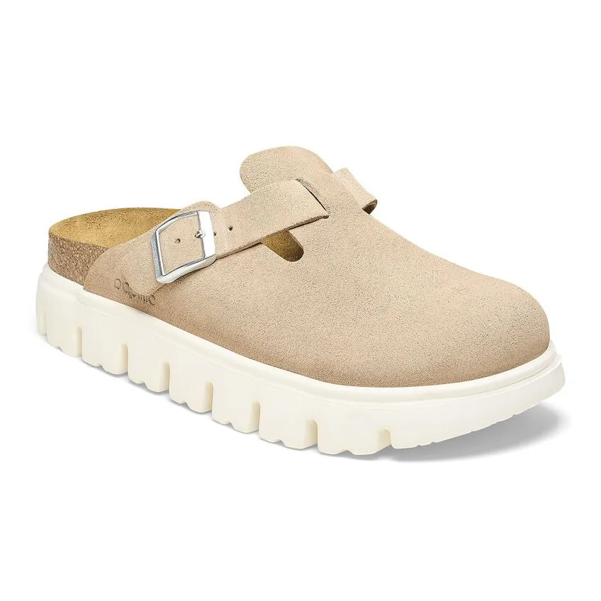 Birkenstock Boston Chunky in Suede