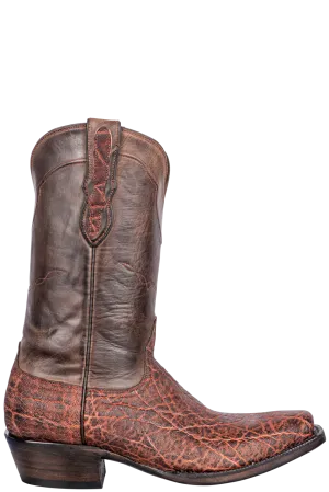 Black Jack Men's Vintage Elephant Cowboy Boots - Chestnut