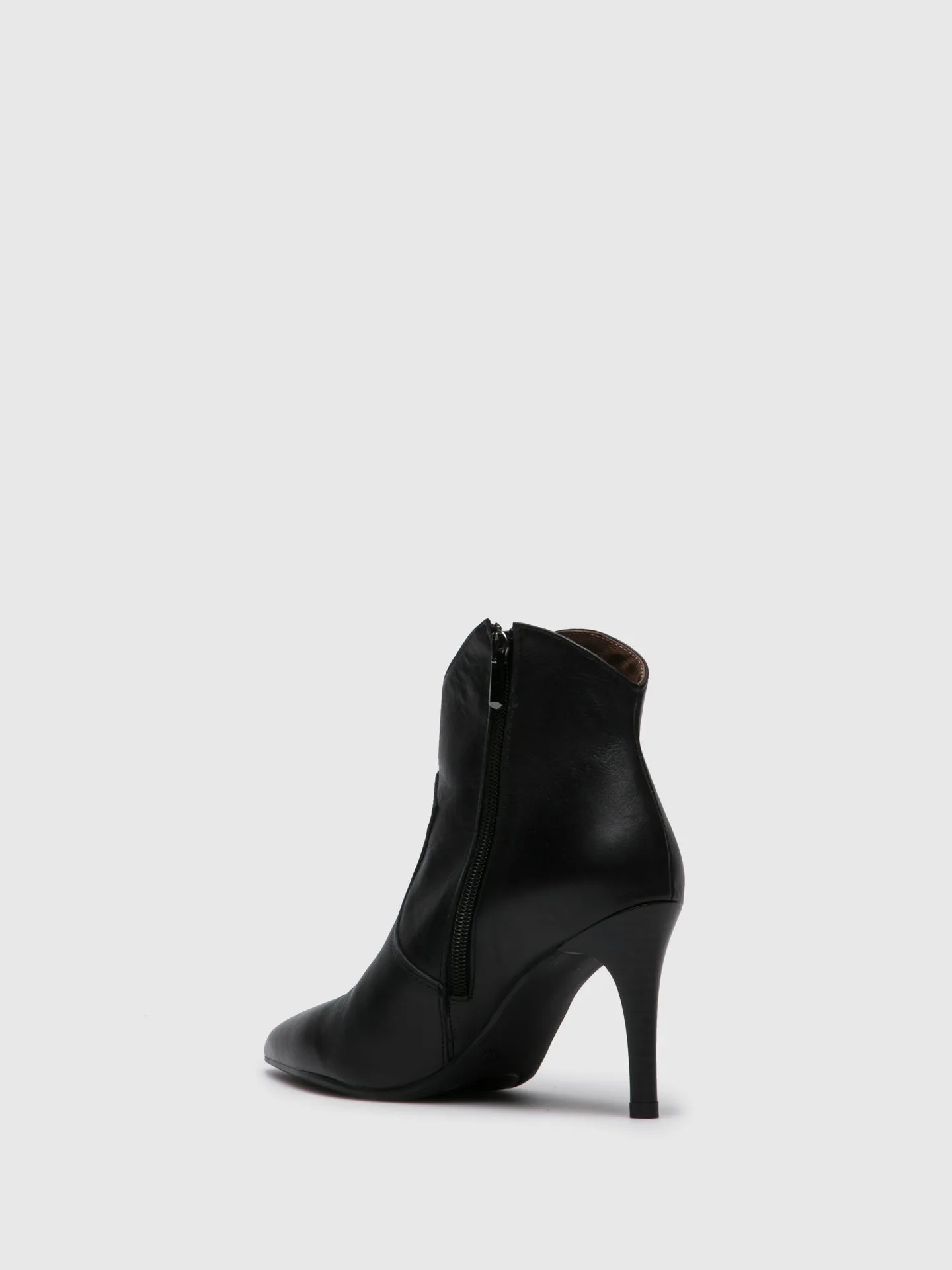 Black Pointed Toe Ankle Boots