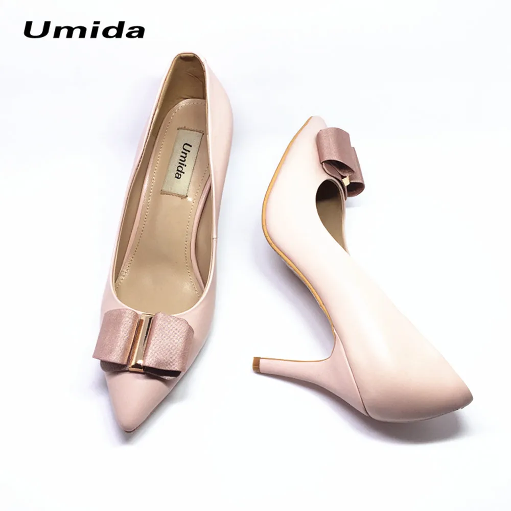 Brand Women Shoes Genuine Leather High Heel Shoes