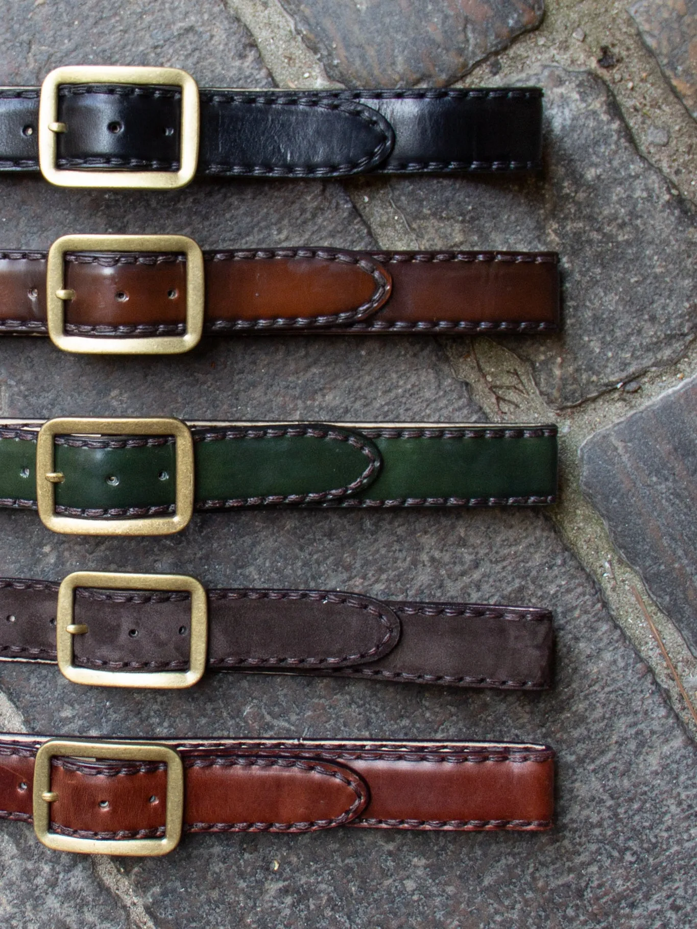 Bright Shoemakers, Gunslinger Belt, Choc Suede