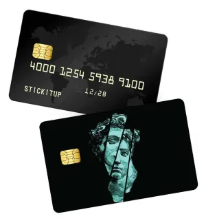 Broken greekgod credit card skin