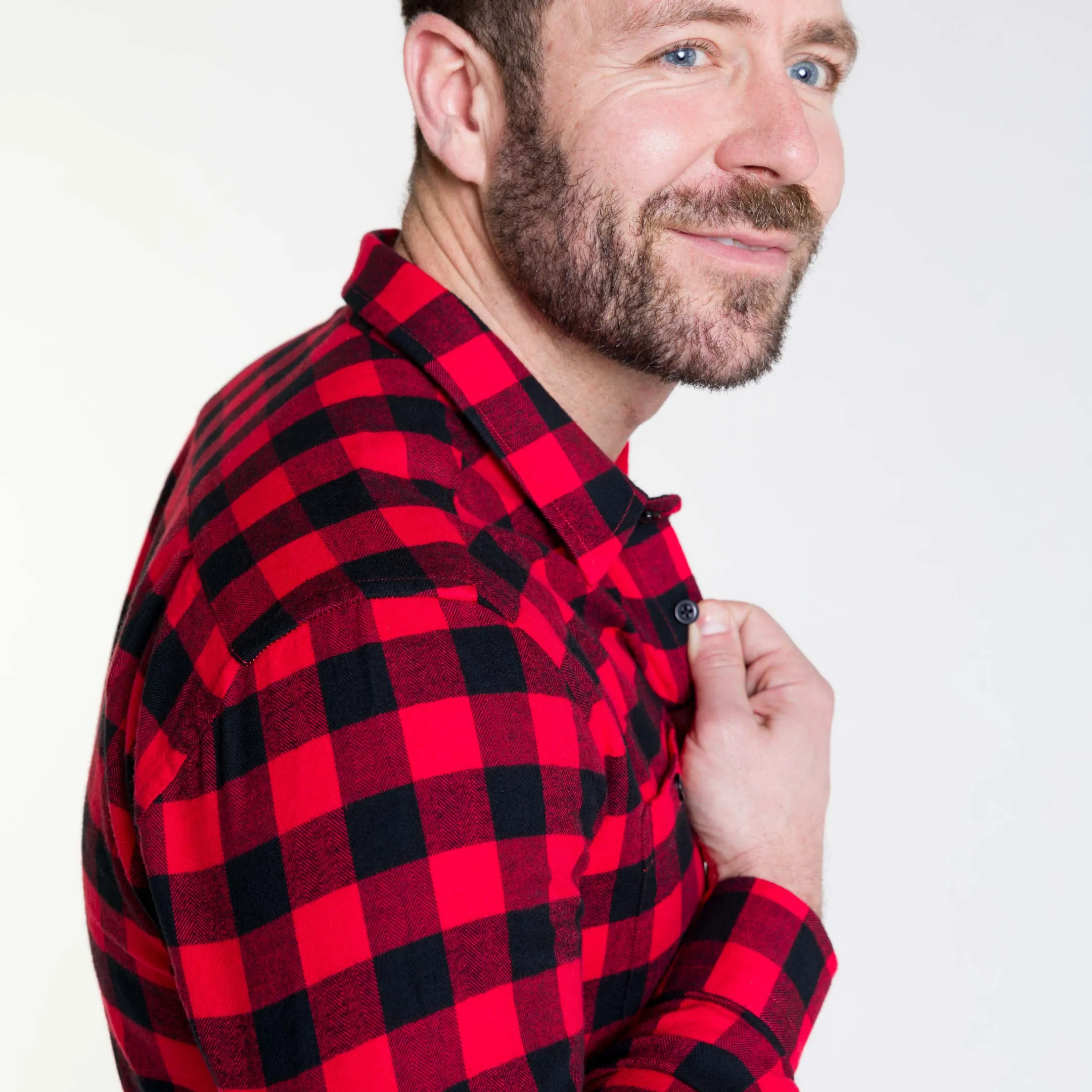 Buffalo Plaid Flannel Shirt