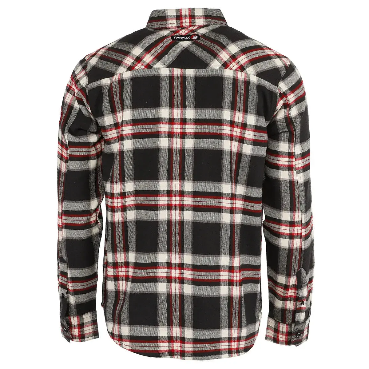 Canada Weather Gear Men's Flannel With Chambray Lined Collar