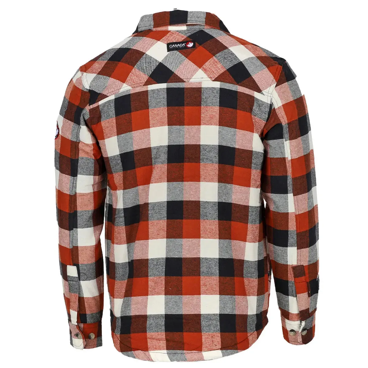 Canada Weather Gear Men's Fleece Lined Flannel