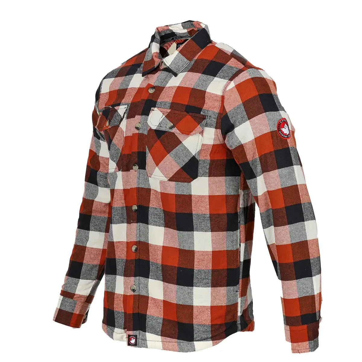 Canada Weather Gear Men's Fleece Lined Flannel