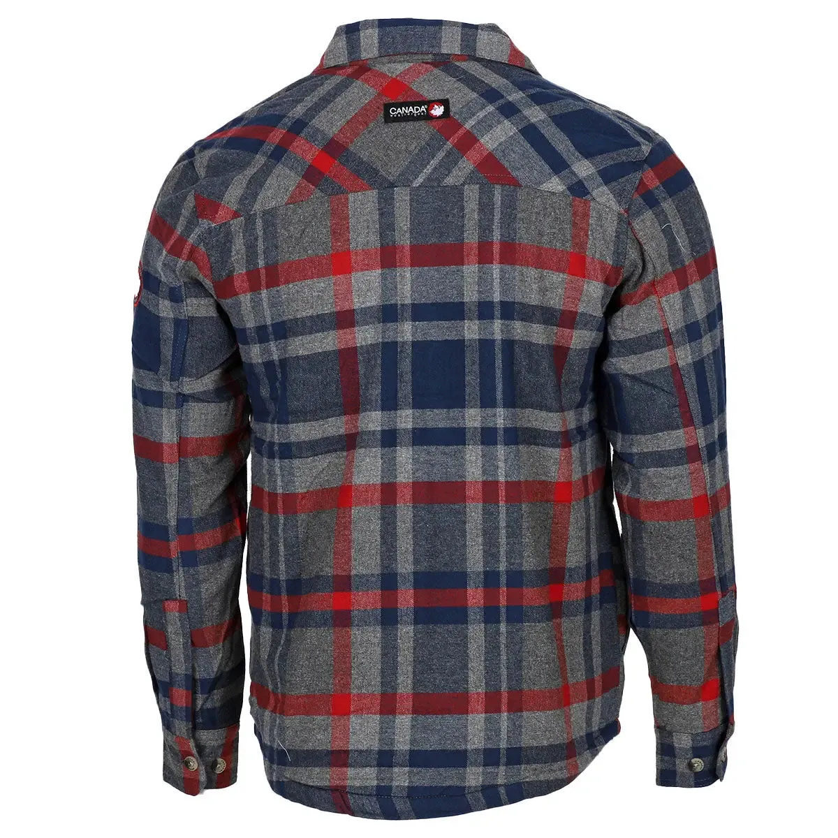 Canada Weather Gear Men's Fleece Lined Flannel