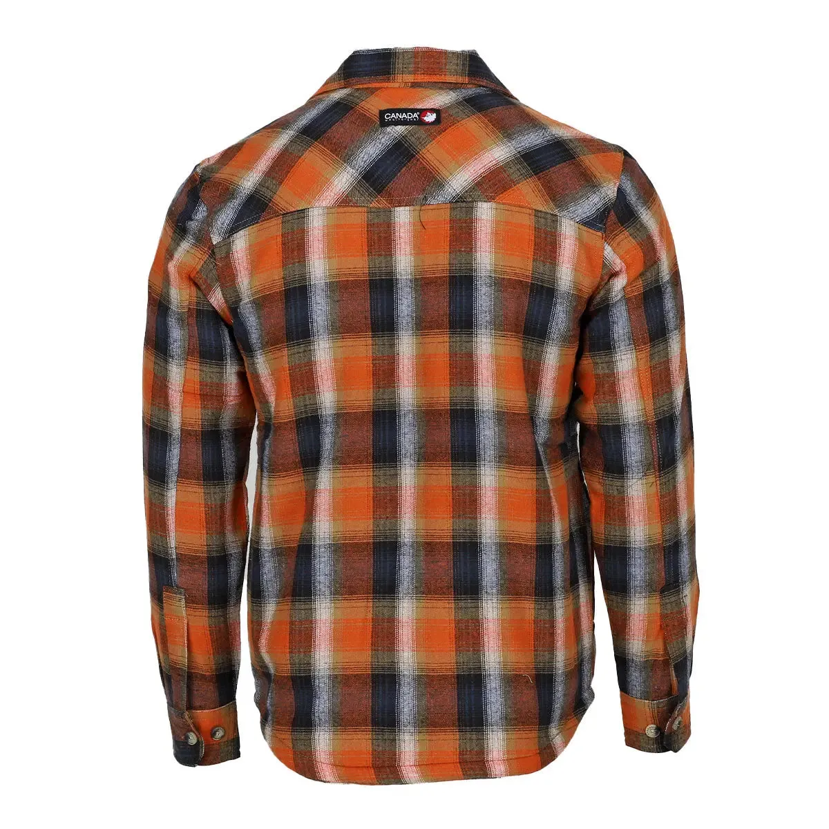 Canada Weather Gear Men's Fleece Lined Flannel