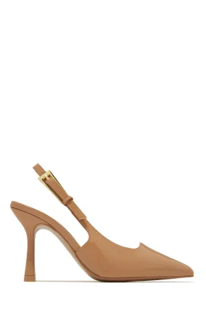 Caroline Slingback Pumps - Nude