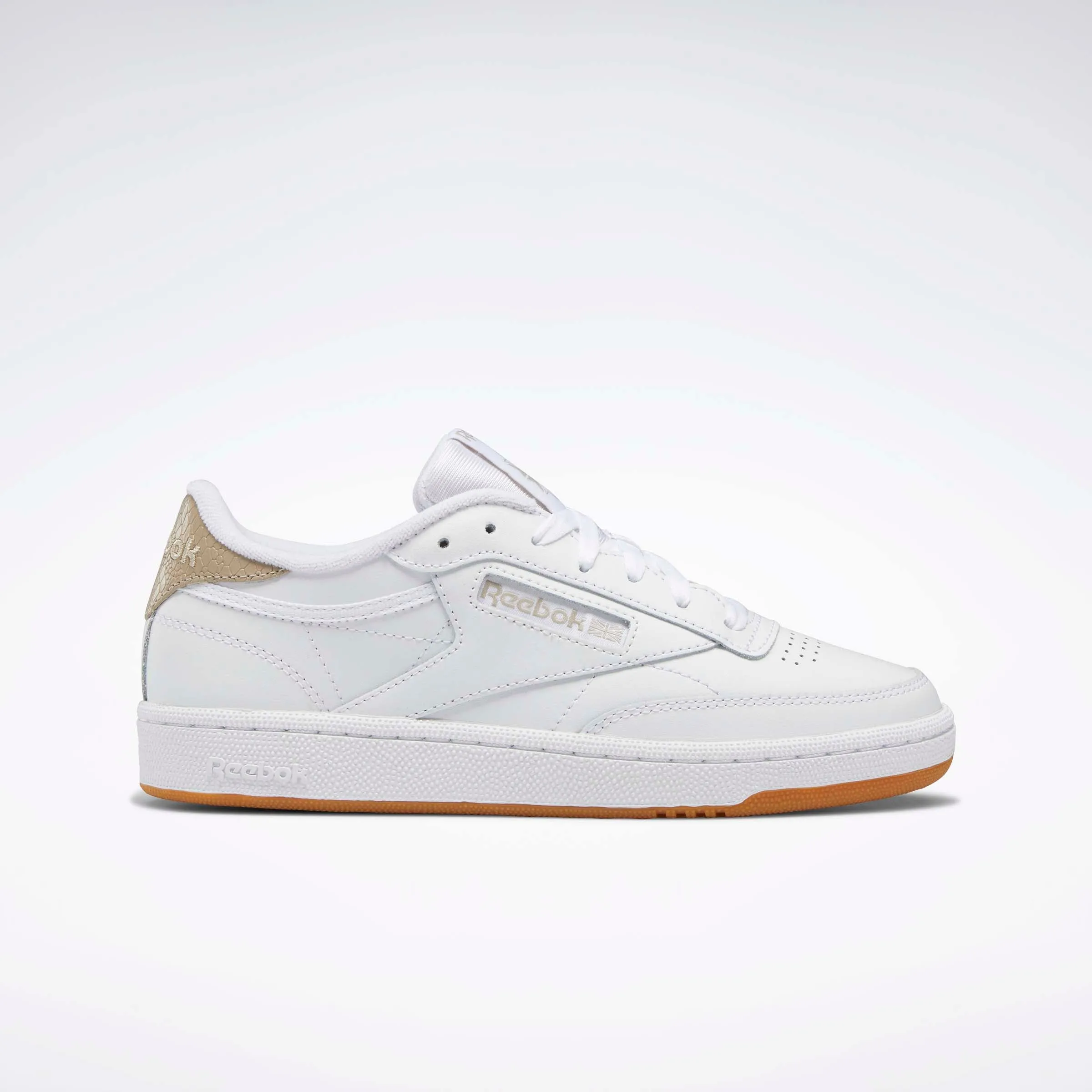 Club C 85 Women's Shoes White/White/Modern Beige