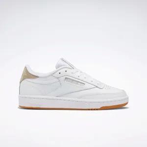 Club C 85 Women's Shoes White/White/Modern Beige