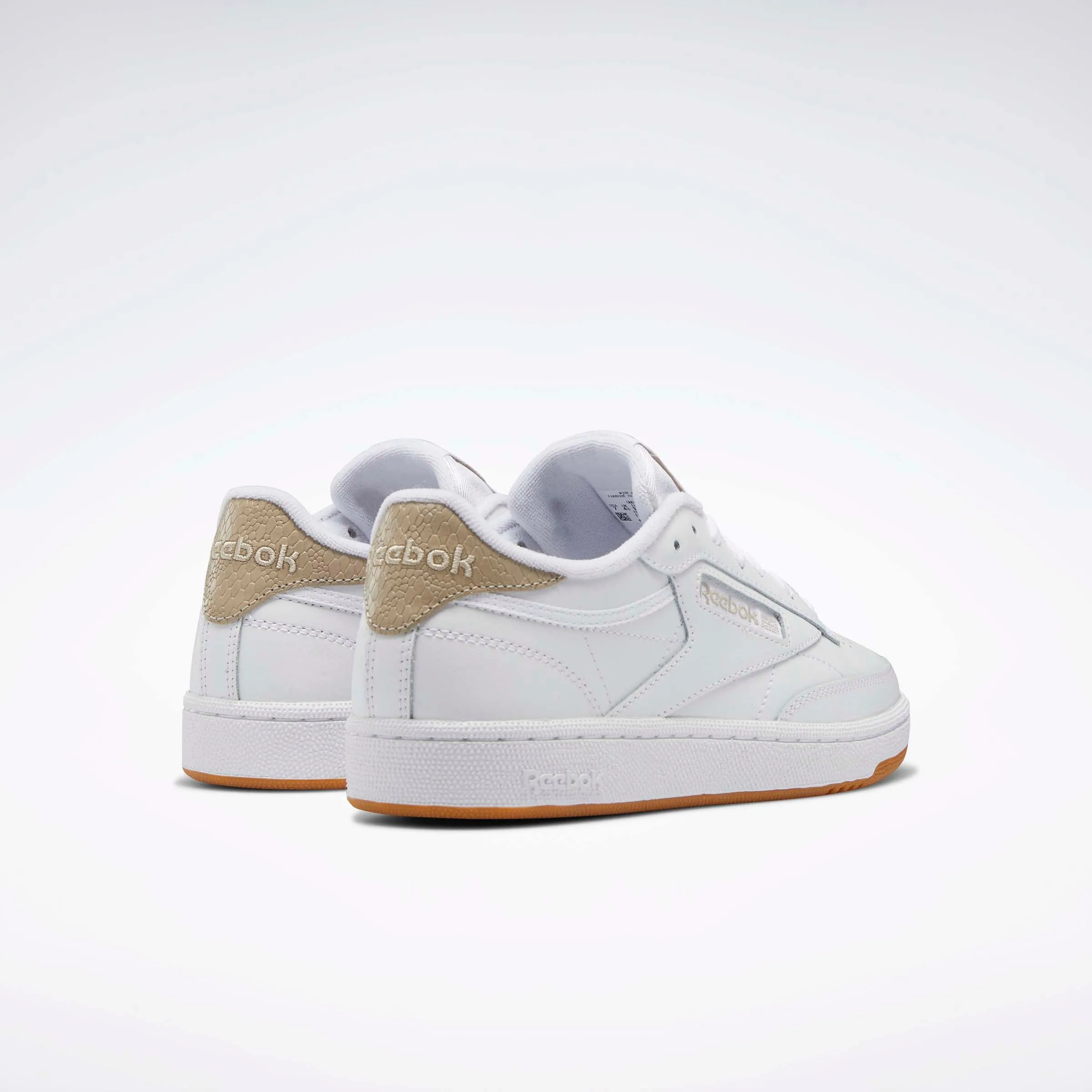 Club C 85 Women's Shoes White/White/Modern Beige