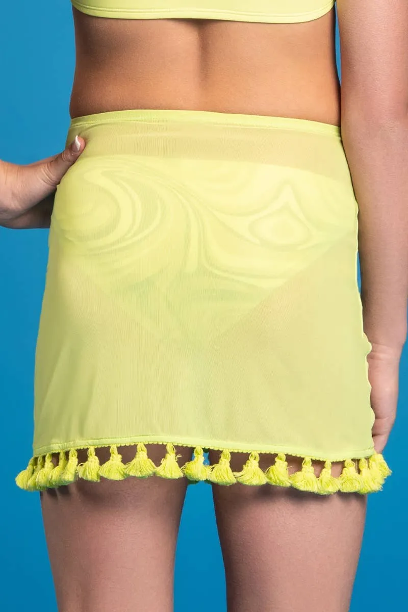 Cover Up Skirt in Kiwi