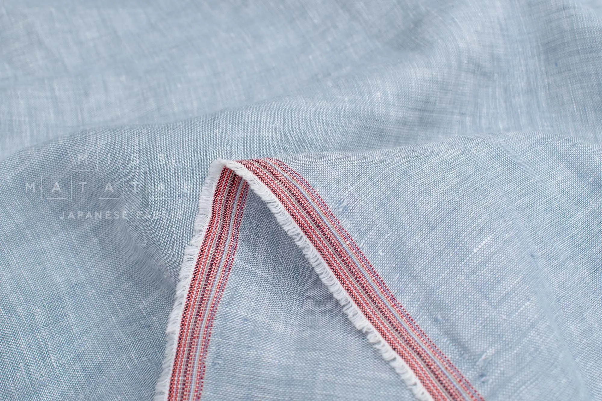 DEADSTOCK 100% Linen Chambray - color 44