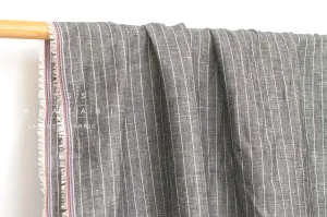 DEADSTOCK 100% Linen Stripes - 9002