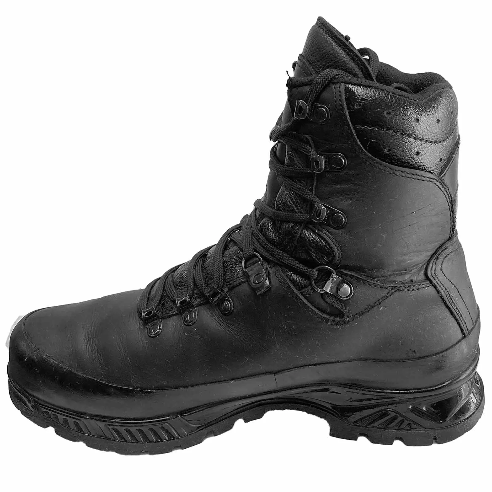 DISTRESSED German Army Meindl Black GORE-TEX® Boots