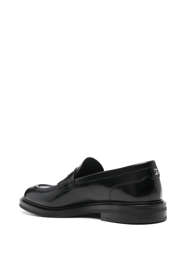 Dolce & Gabbana Brushed calfskin loafers