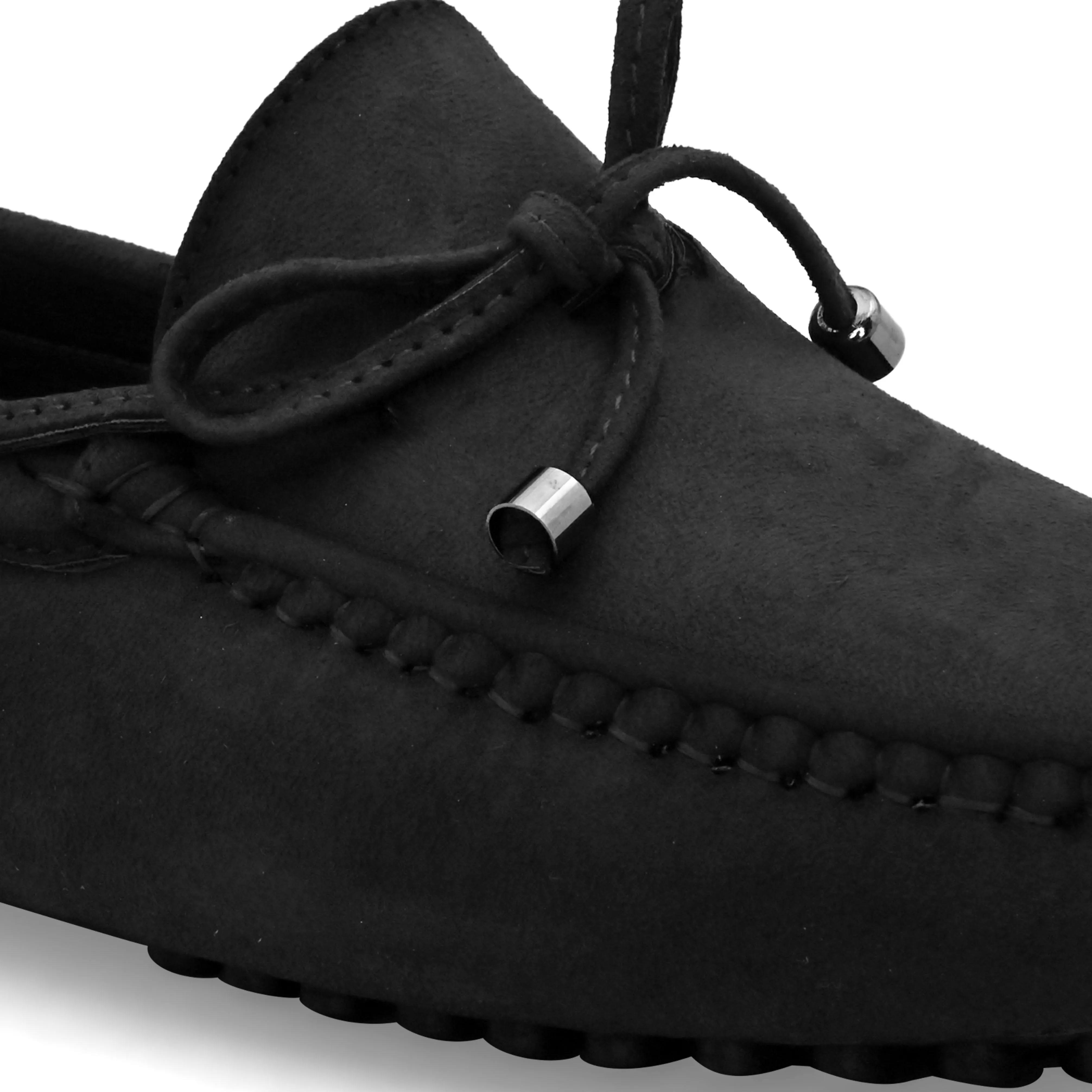 Drift Black Driving Loafers