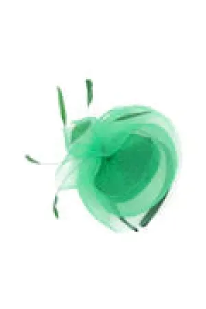 Elisa Fascinator Emerald