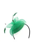 Elisa Fascinator Emerald