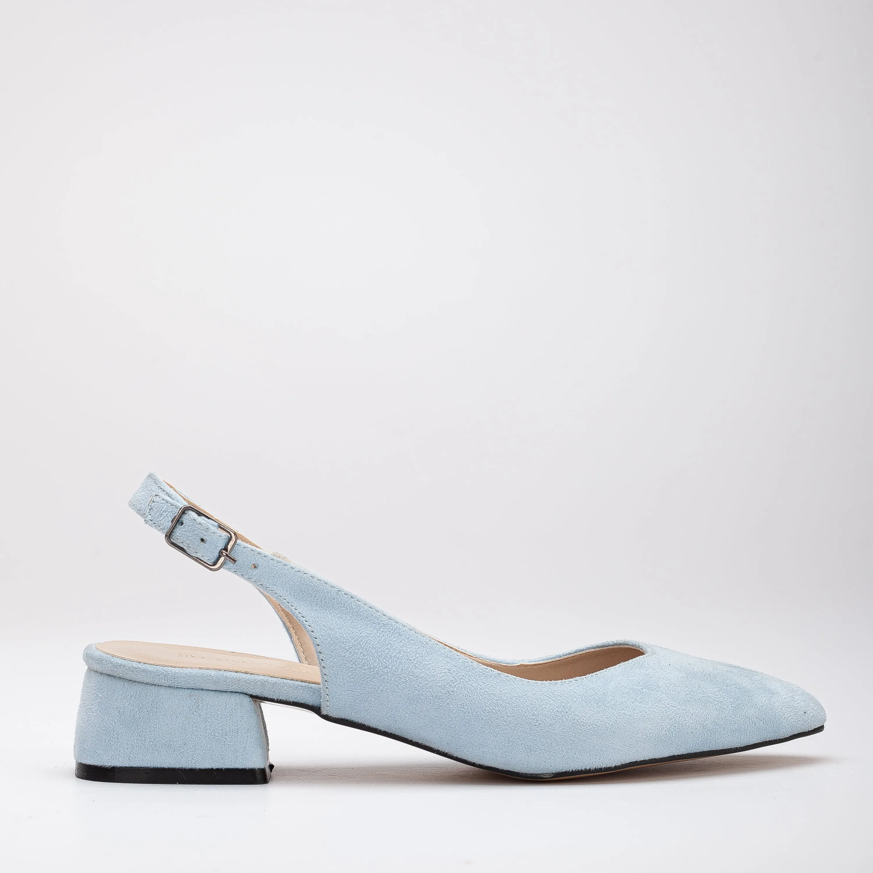 Emma - Baby Blue Wedding Slingback Shoes