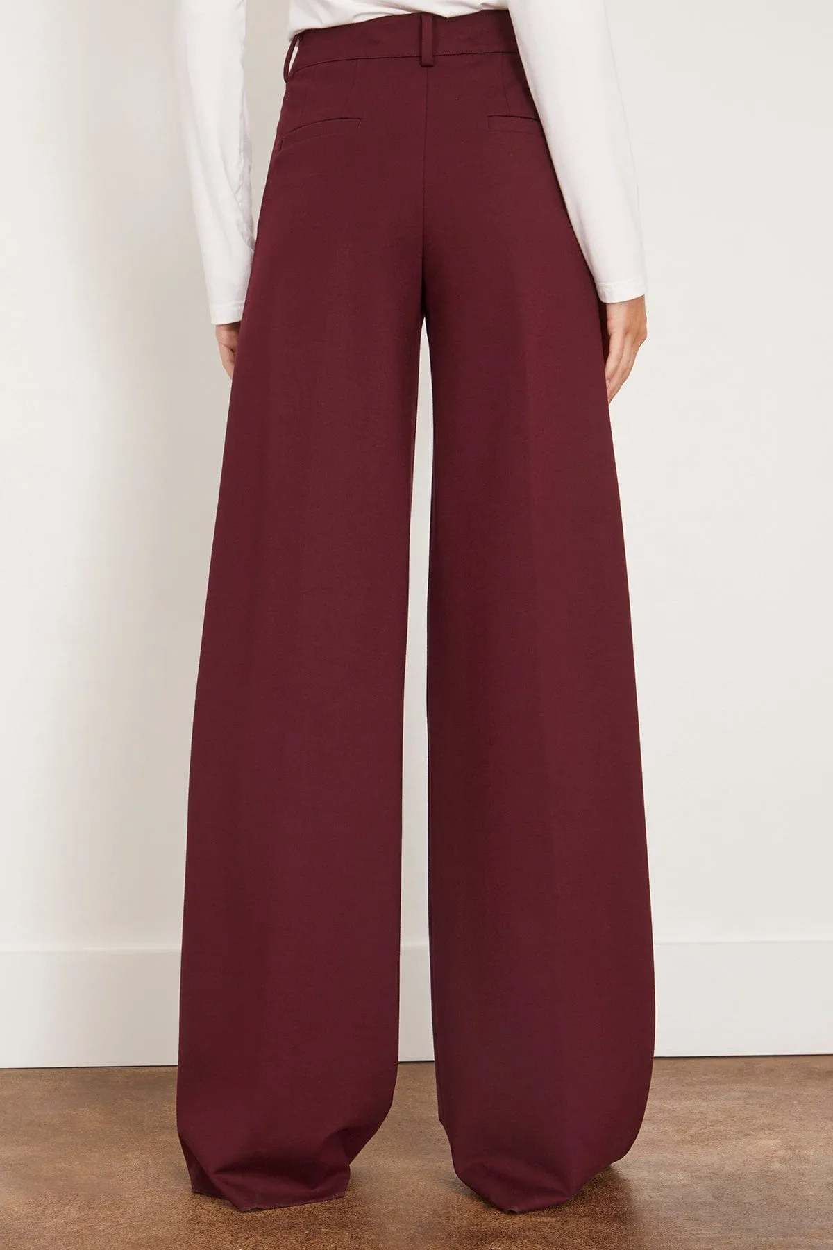 Emotional Essence Pants in Dark Burgundy