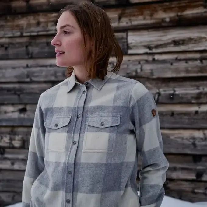 Fjallraven Women's Canada Button Up Flannel Shirt 2023