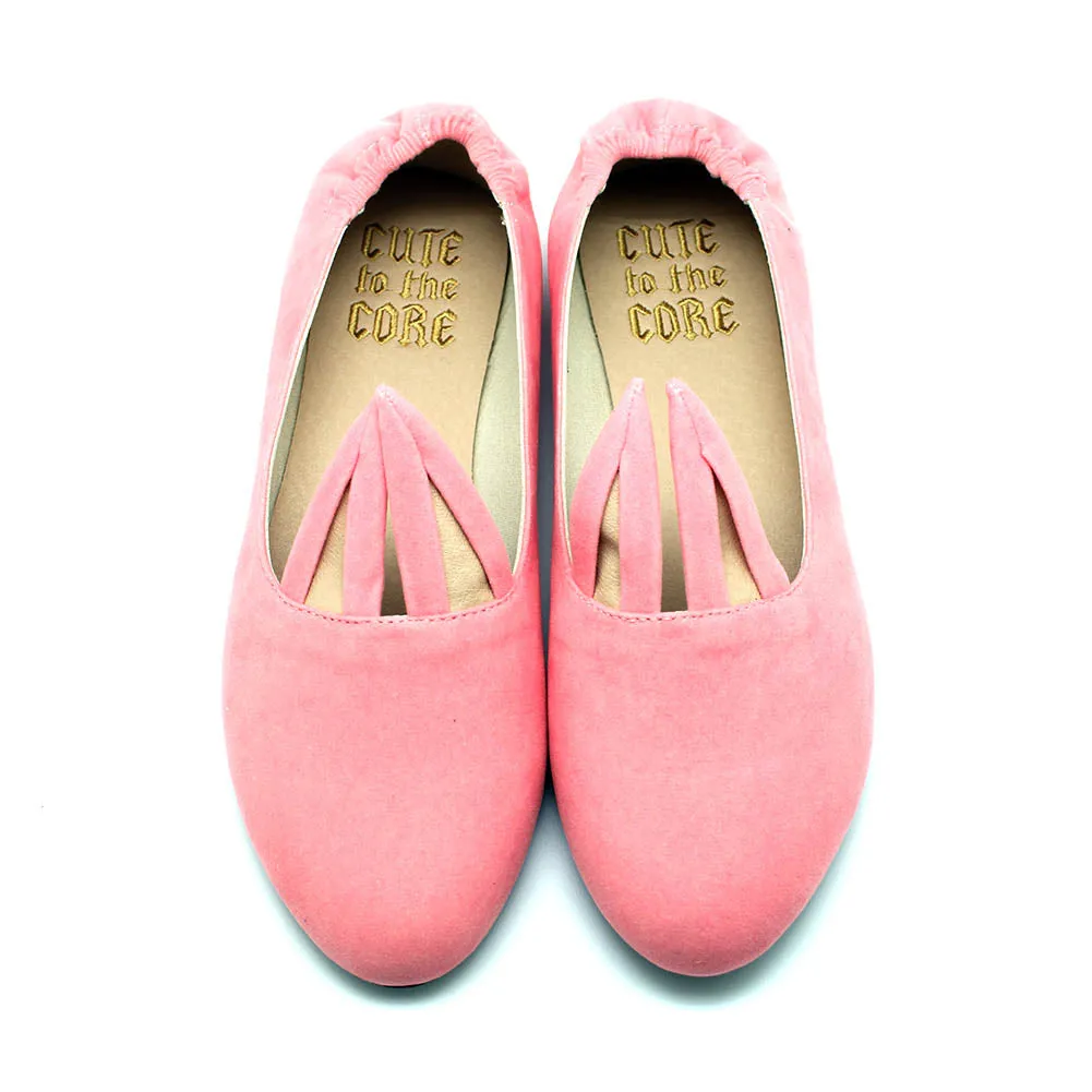 Hopper Bunny Flats in Pink