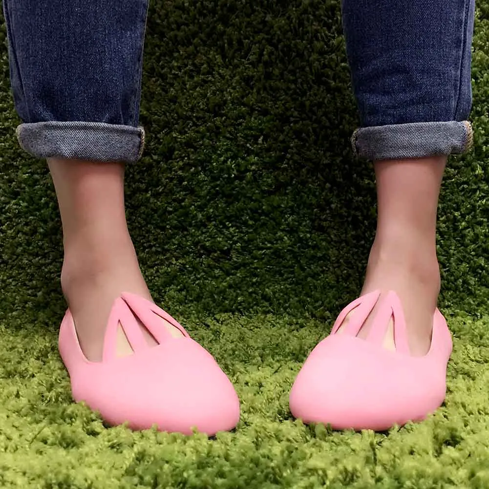 Hopper Bunny Flats in Pink