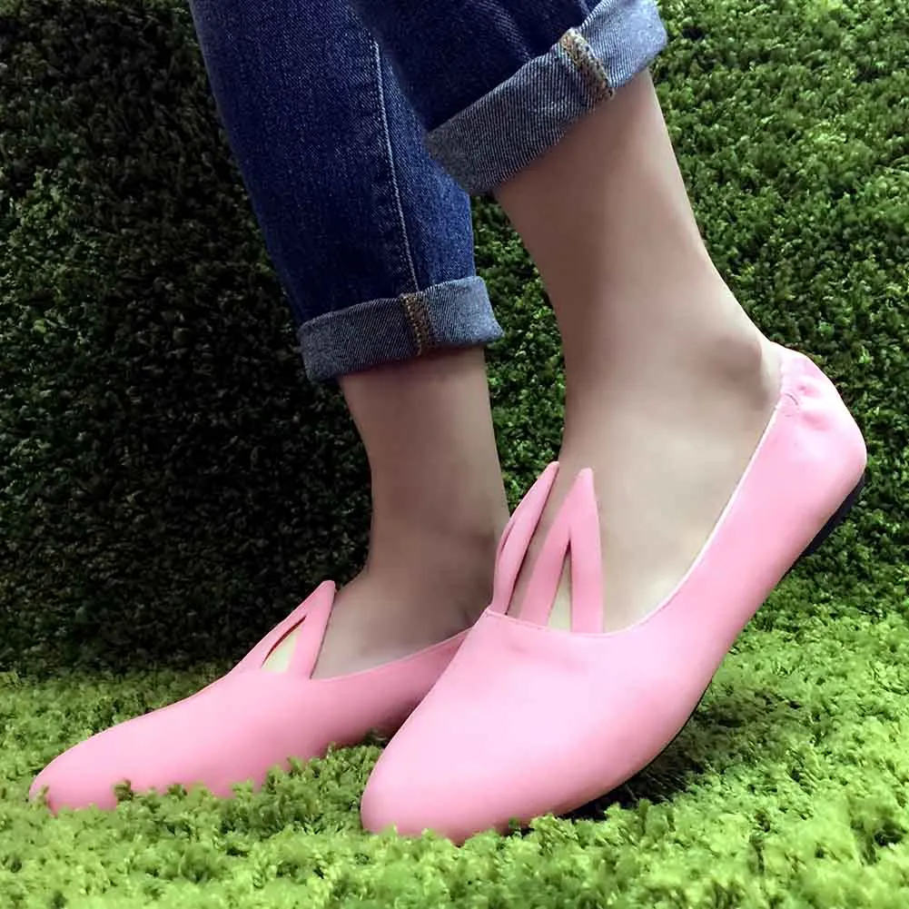 Hopper Bunny Flats in Pink