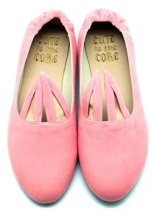 Hopper Bunny Flats in Pink