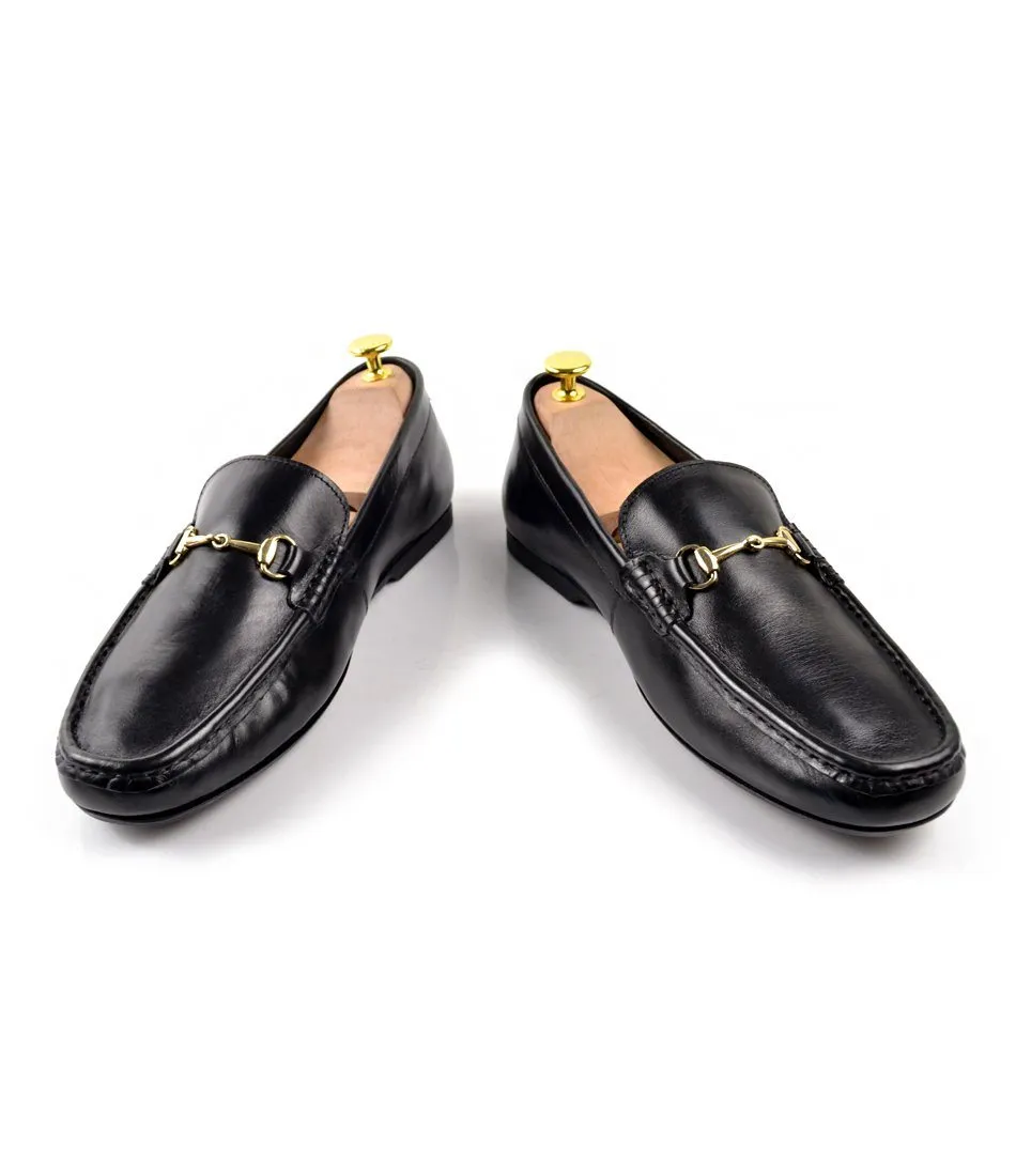 Horsebit Loafers - Black